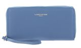 LANCASTER Dune Zip Around Wallet Bleu Stone LANCASTER Dune Zip Around Wallet Bleu Stone