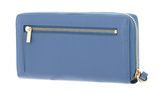 LANCASTER Dune Zip Around Wallet Bleu Stone LANCASTER Dune Zip Around Wallet Bleu Stone