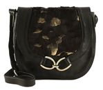CAMPOMAGGI Crossbody Medium M Cioccolato + Oro + T / Nero