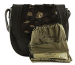 CAMPOMAGGI Crossbody Medium M Cioccolato + Oro + T / Nero