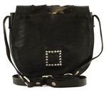 CAMPOMAGGI Crossbody Medium M Cioccolato + Oro + T / Nero