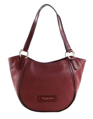 THE BRIDGE Shopping Bag Chianti Bordeaux Abb. Oro