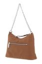 LANCASTER Basic Premium Mini Hobo Bag Camel