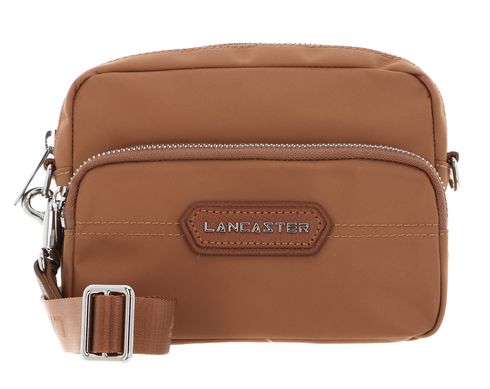 LANCASTER Basic Premium Crossbody Bag Camel