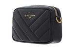 LANCASTER Soft Matelassé Crossbody Bag Noir