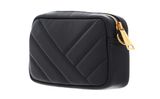 LANCASTER Soft Matelassé Crossbody Bag Noir