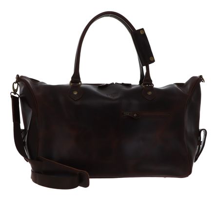 BUCKLE & SEAM Linwood Weekender Brown / Dot