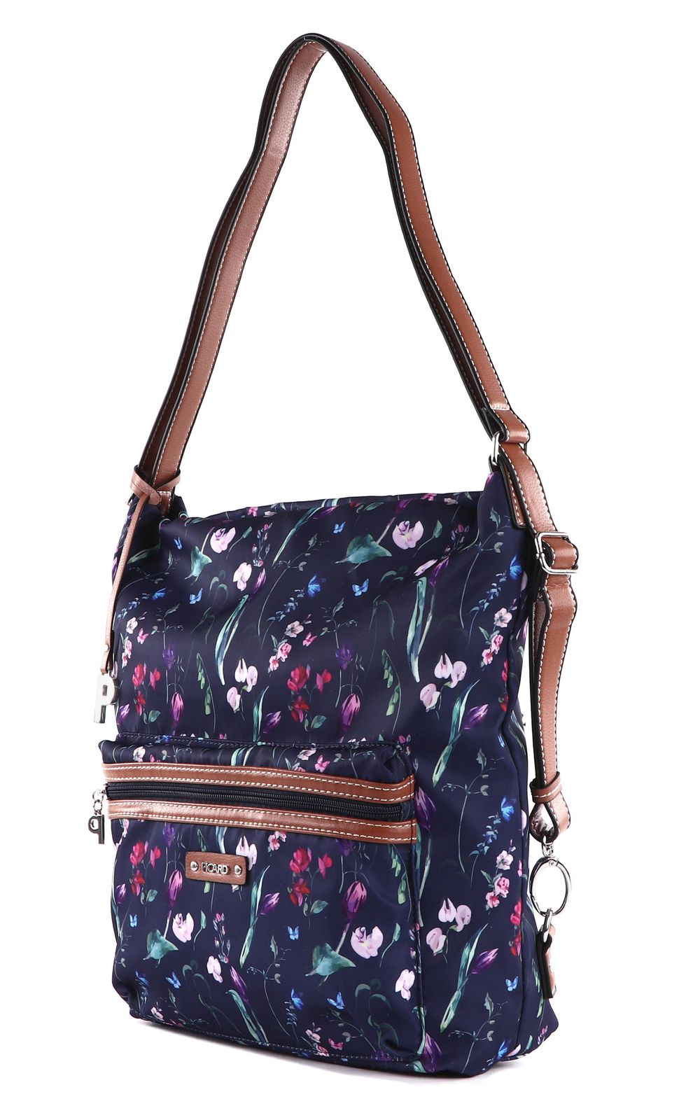 Borsa A Spalla Picard Sonja M 'Flowerbed' In Poliestere, Design Floreale