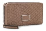Tamaris Melissa Zip Around Wallet Long Darktaupe
