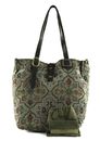 CAMPOMAGGI Shopping Bag Bianco + T / Grigio