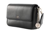 DKNY Bryant Park MD Flap Crossbody Bag Black / Gold