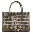DKNY Perri Box Satchel Bag Chino / Truffle DKNY Perri Box Satchel Bag Chino / Truffle