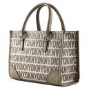DKNY Perri Box Satchel Bag Chino / Truffle DKNY Perri Box Satchel Bag Chino / Truffle