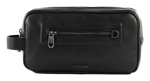 Calvin Klein Elevated Slim Washbag CK Black