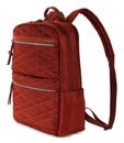 Hedgren Inner City Ava Square Backpack RFID 15,6" New Quilt Brandy Brown