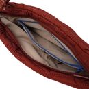 Hedgren Inner City Faith Crossover RFID with Safty Hook New Quilt Brandy Brown