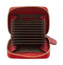 Braun Büffel Asti Card Case 12CS Red