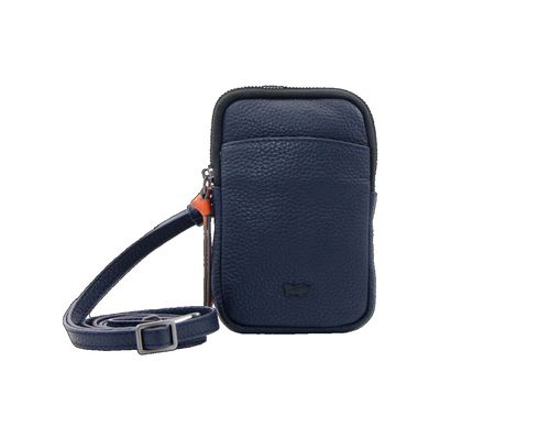 Braun Büffel Novara Phone Pouch Darkblue