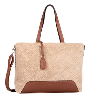 Gabor Donna Zip Shopper M Mixed Beige