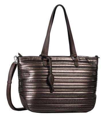 Gabor Nicola Zip Shopper L Metallic Brown