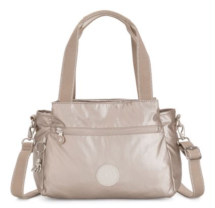 kipling Basic Plus Elysia Shoulder Bag Metallic Glow