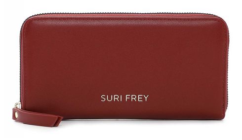 SURI FREY Tiffany Zip Around Wallet Darkred