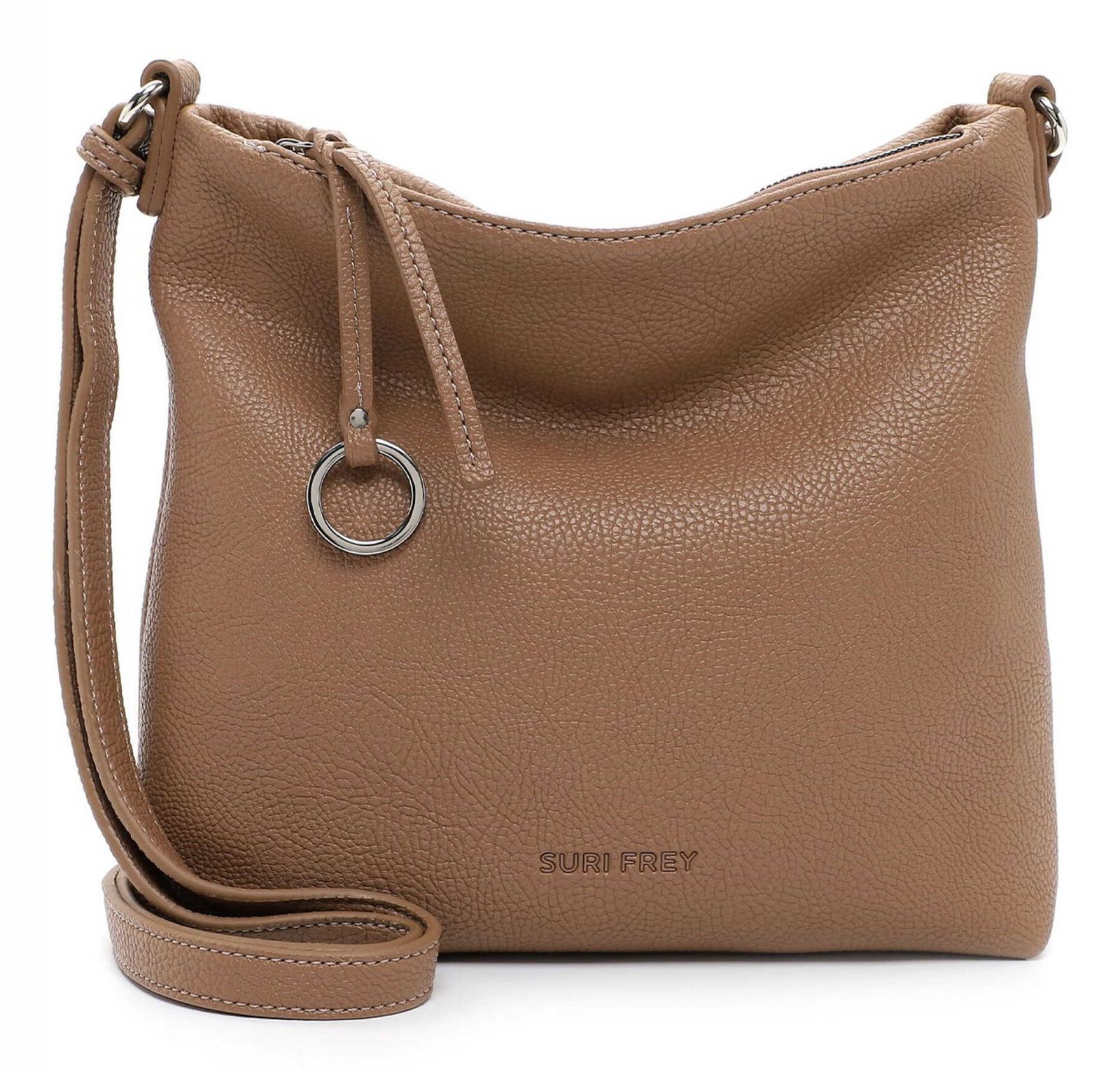 SURI FREY Borsa A Tracolla Ruby Intrecciata - Gialla, 23x23x6 Cm, Tracolla Regolabile