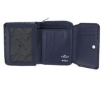 Golden Head Cayenne RFID Protect Zipped Billfold Coin Wallet Nightblue