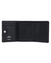 Golden Head Polo RFID Protect Petite Billfold Coin Wallet Black