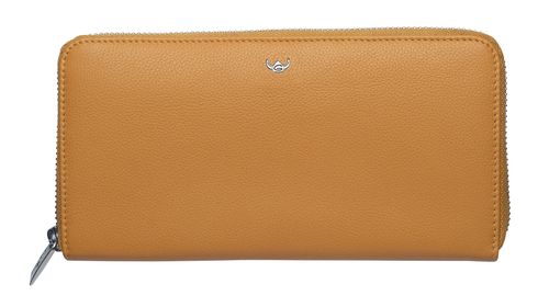 Golden Head Madrid RFID Protect Zipped Wallet Mustard Yellow