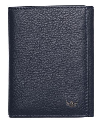 Golden Head Capri RFID Protect Petite Billfold Coin Wallet Blue