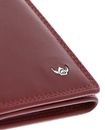 Golden Head Polo RFID Protect Petite Billfold Coin Wallet Red