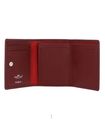 Golden Head Polo RFID Protect Petite Billfold Coin Wallet Red