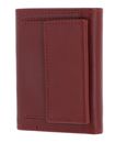 Golden Head Polo RFID Protect Petite Billfold Coin Wallet Red