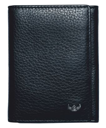 Golden Head Capri RFID Protect Petite Billfold Coin Wallet Black