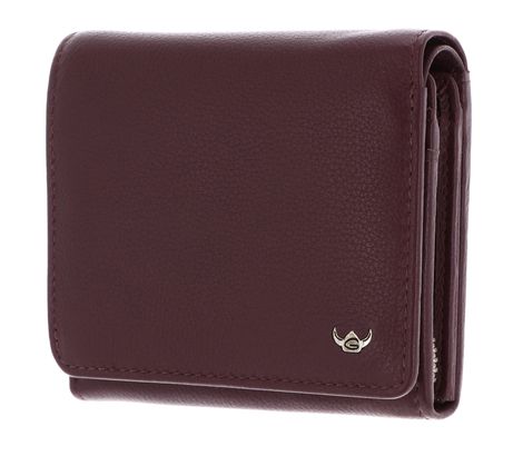 Golden Head Madrid RFID Protect Zipped Billfold Coin Wallet Amarone