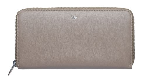 Golden Head Madrid RFID Protect Zipped Wallet Taupe