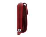 Golden Head Polo RFID Protect Billfold Coin Wallet Red