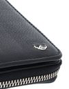 Golden Head Capri RFID Protect Zipped Billfold Coin Wallet Black