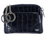 Golden Head Cayenne Zipped Key Case Nightblue