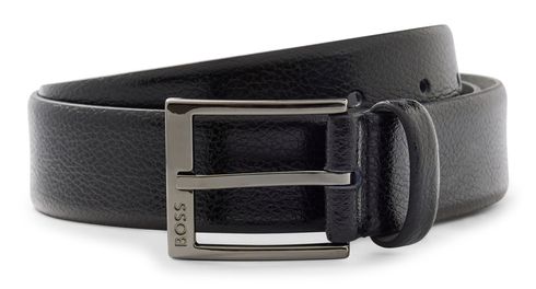 BOSS Elloy Sz35 Leather Belt W85 Black