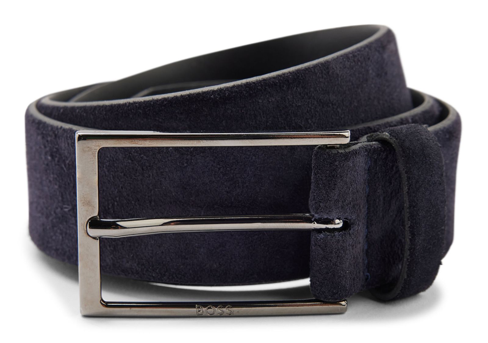 Belt | modeherz Sz35 W110 BOSS Sd Blue Dark Leather Calindo