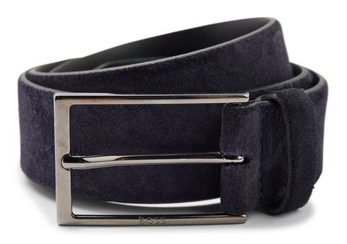 BOSS Calindo Sz35 Sd Leather Belt W115 Dark Blue BOSS Calindo Sz35 Sd Leather Belt W115 Dark Blue