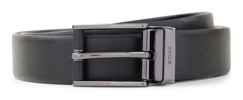 BOSS Felix Or35 Ps Reversible Leather Belt W110 Black - shortenable