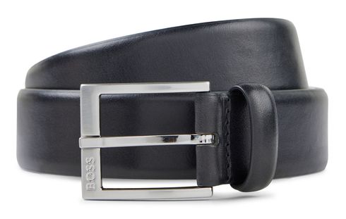 BOSS Erron Sz35 Leather Belt W85 Black