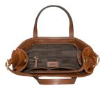 Gabor Neomi Zip Tote Bag L Cognac