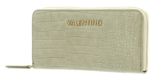 VALENTINO Fire Re Zip Around Wallet Ghiaccio