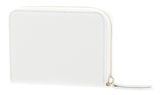 VALENTINO Zero Re Zip Around Wallet Bianco VALENTINO Zero Re Zip Around Wallet Bianco