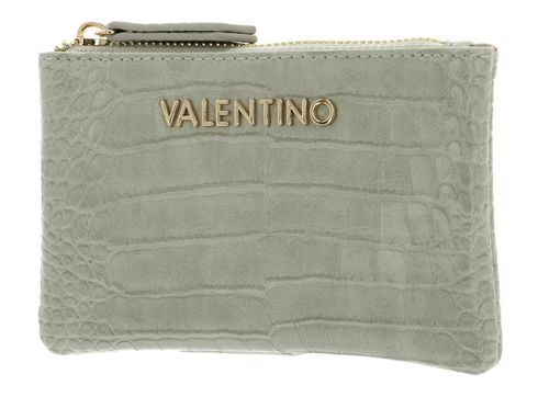 VALENTINO Fire Re Zip Around Wallet Ghiaccio