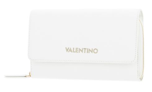 VALENTINO Zero Re Wallet With Shoulder Strap Bianco